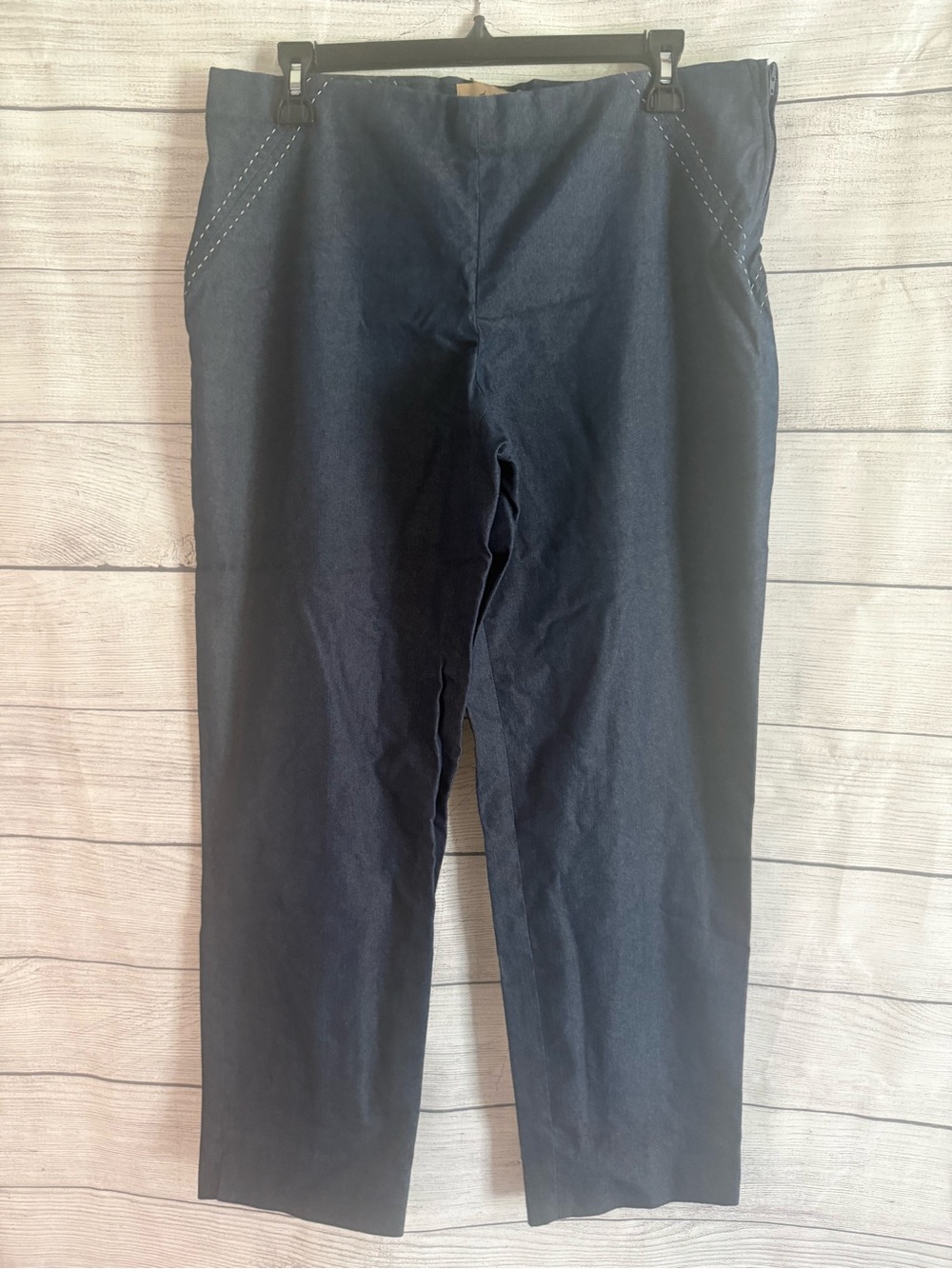IEdesigned Dark Navy Cropped Pants